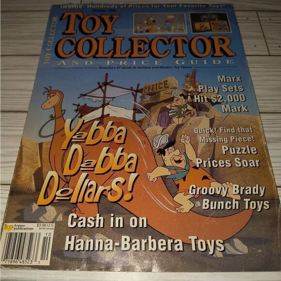 Toy Collector And Price Guide Magazine October 1995 Flintstones Hanna-Barbera - Picture 4 of 7